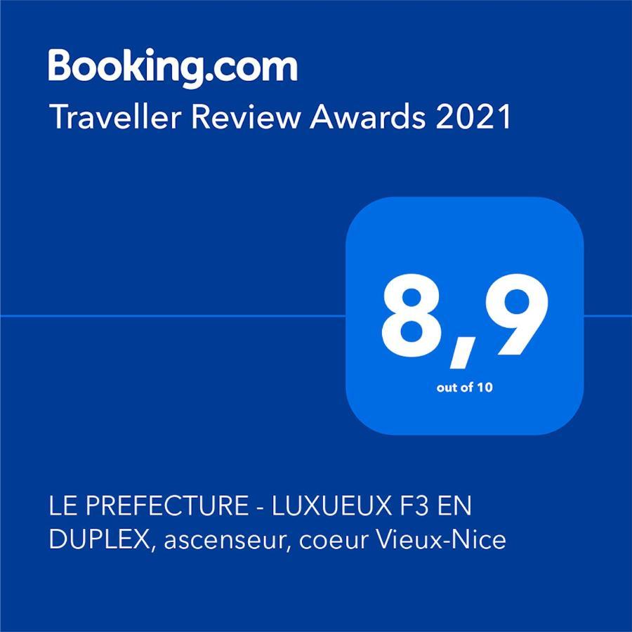 Le Prefecture - Luxueux F3 En Duplex, Ascenseur, Coeur Vieux-Nice Exterior foto