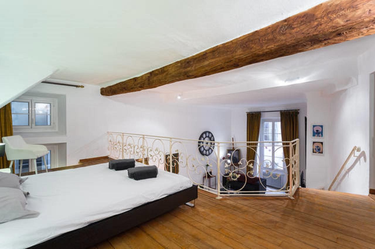 Le Prefecture - Luxueux F3 En Duplex, Ascenseur, Coeur Vieux-Nice Exterior foto