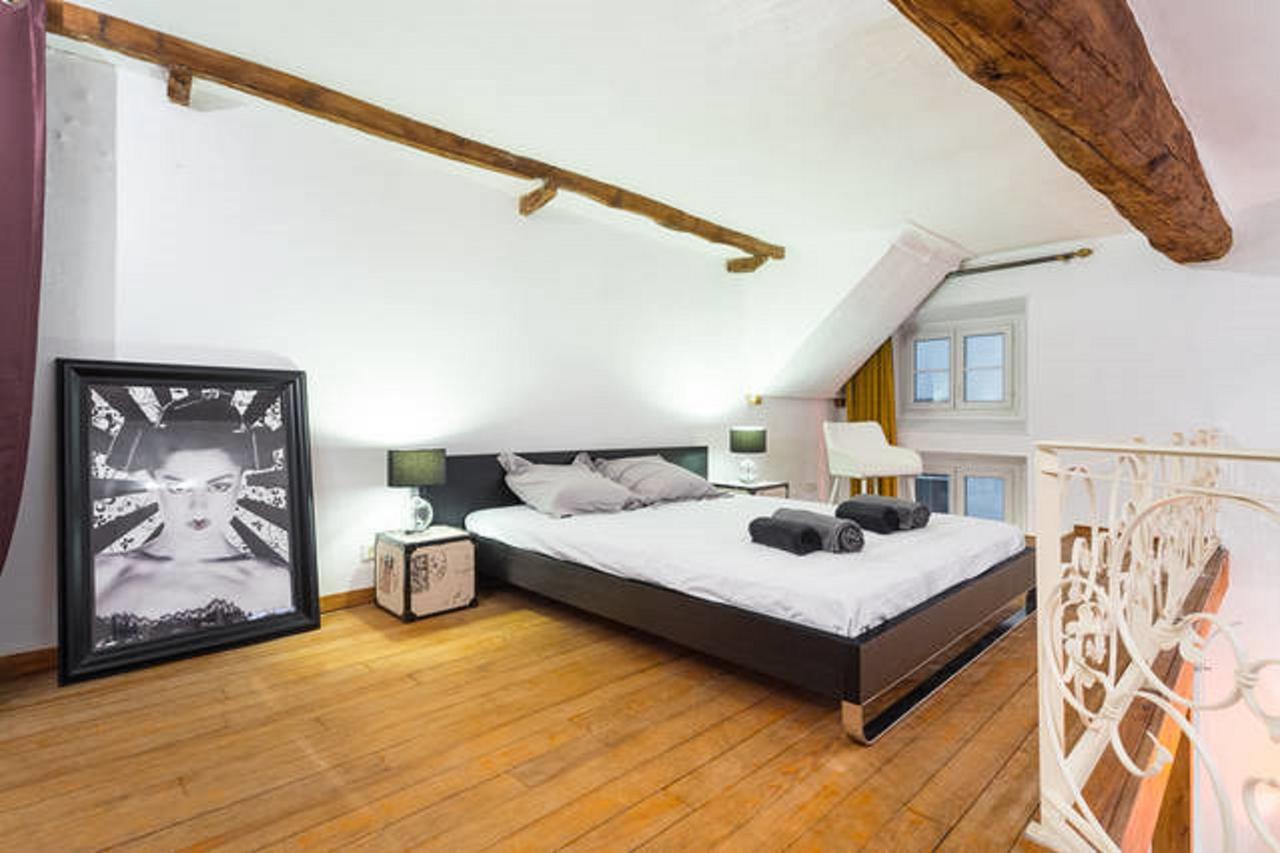 Le Prefecture - Luxueux F3 En Duplex, Ascenseur, Coeur Vieux-Nice Exterior foto