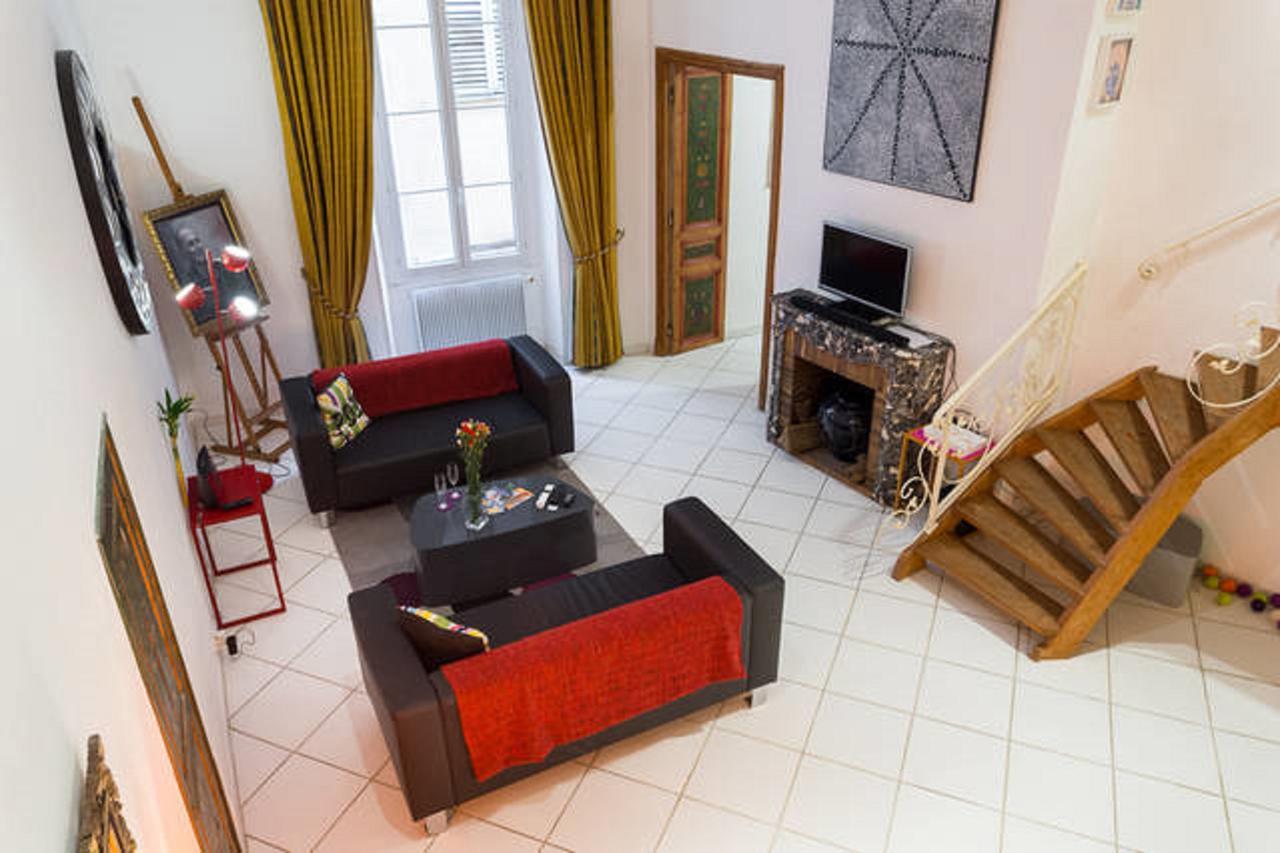 Le Prefecture - Luxueux F3 En Duplex, Ascenseur, Coeur Vieux-Nice Exterior foto
